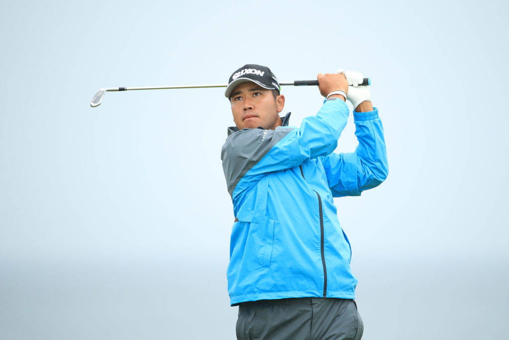 Hideki Matsuyama at Royal Portrush in 2019